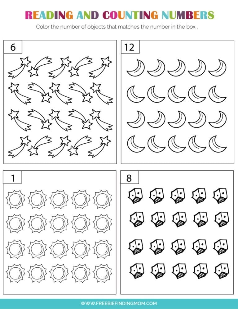 Printable Tracing Numbers Worksheets For Kindergarten