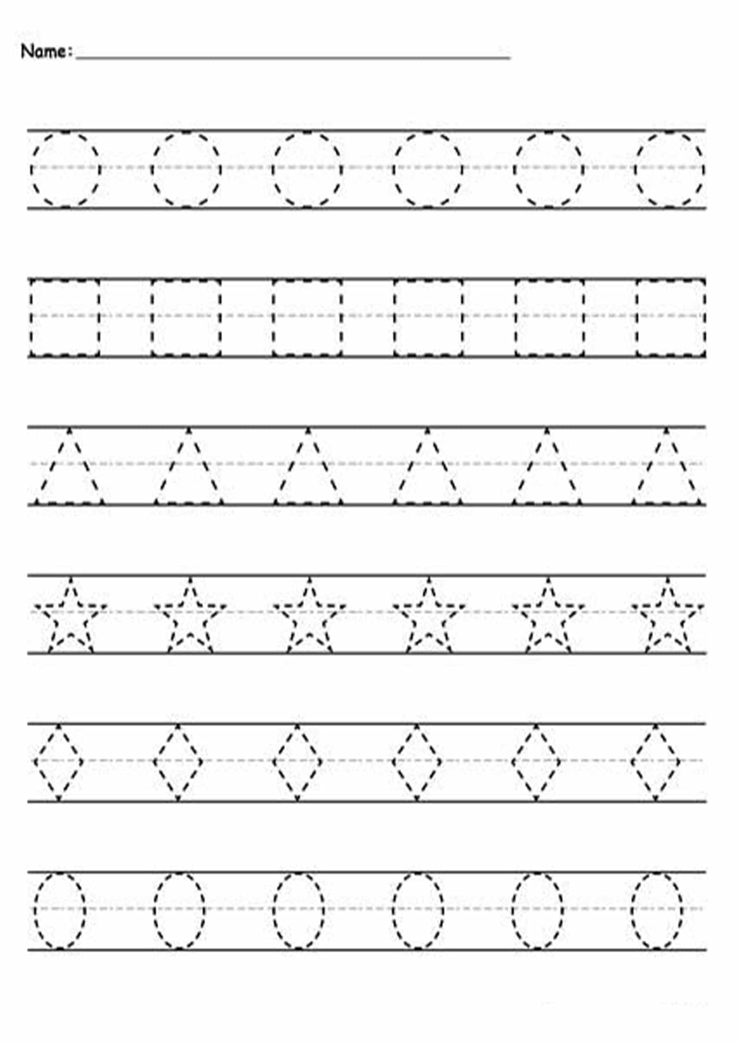 Printable Worksheets For 3 Year Olds