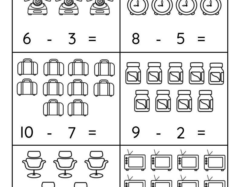 Printables Kindergarten Math Worksheets Numbers 1 To 10 Counting