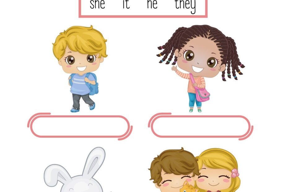 Pronoun Worksheets Academy Worksheets