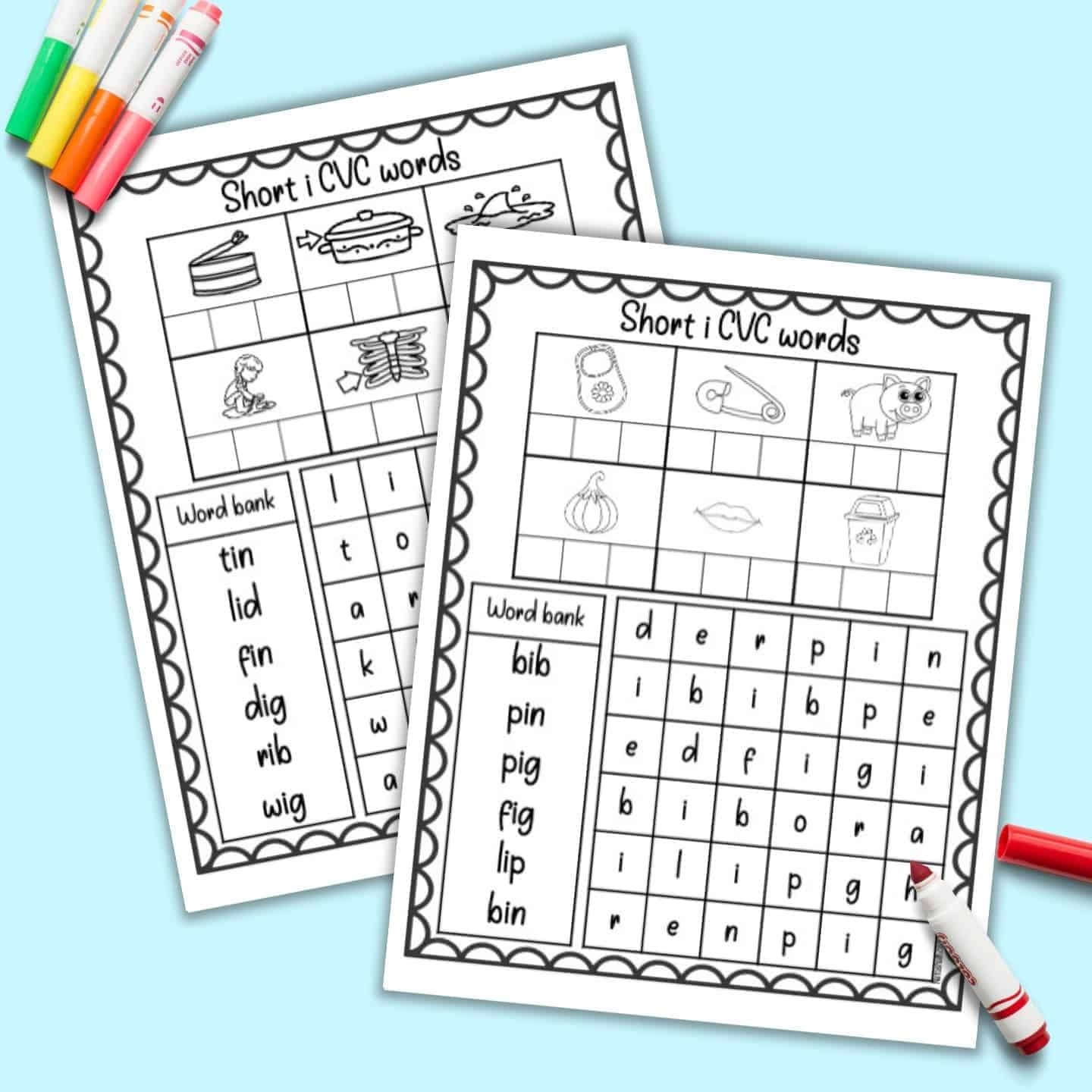 Reading Cvc Words Worksheets Worksheets For Kindergarten
