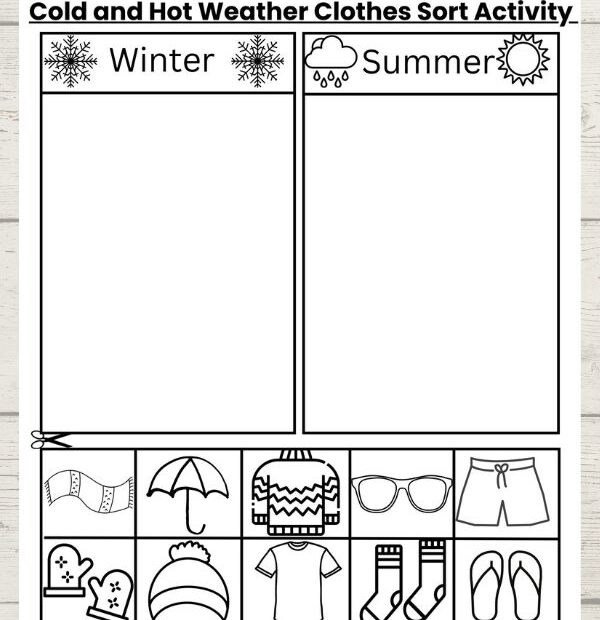 Sorting Activity Printable Worksheets Helloprintable