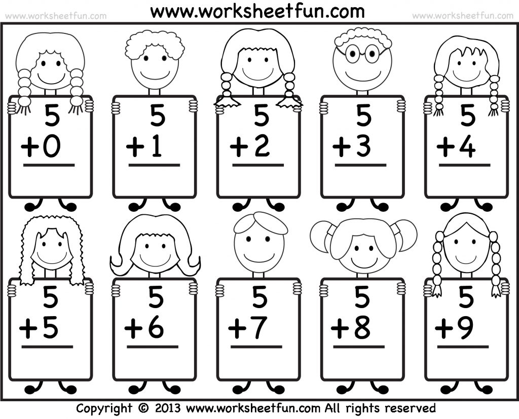 Sr Kg Worksheets