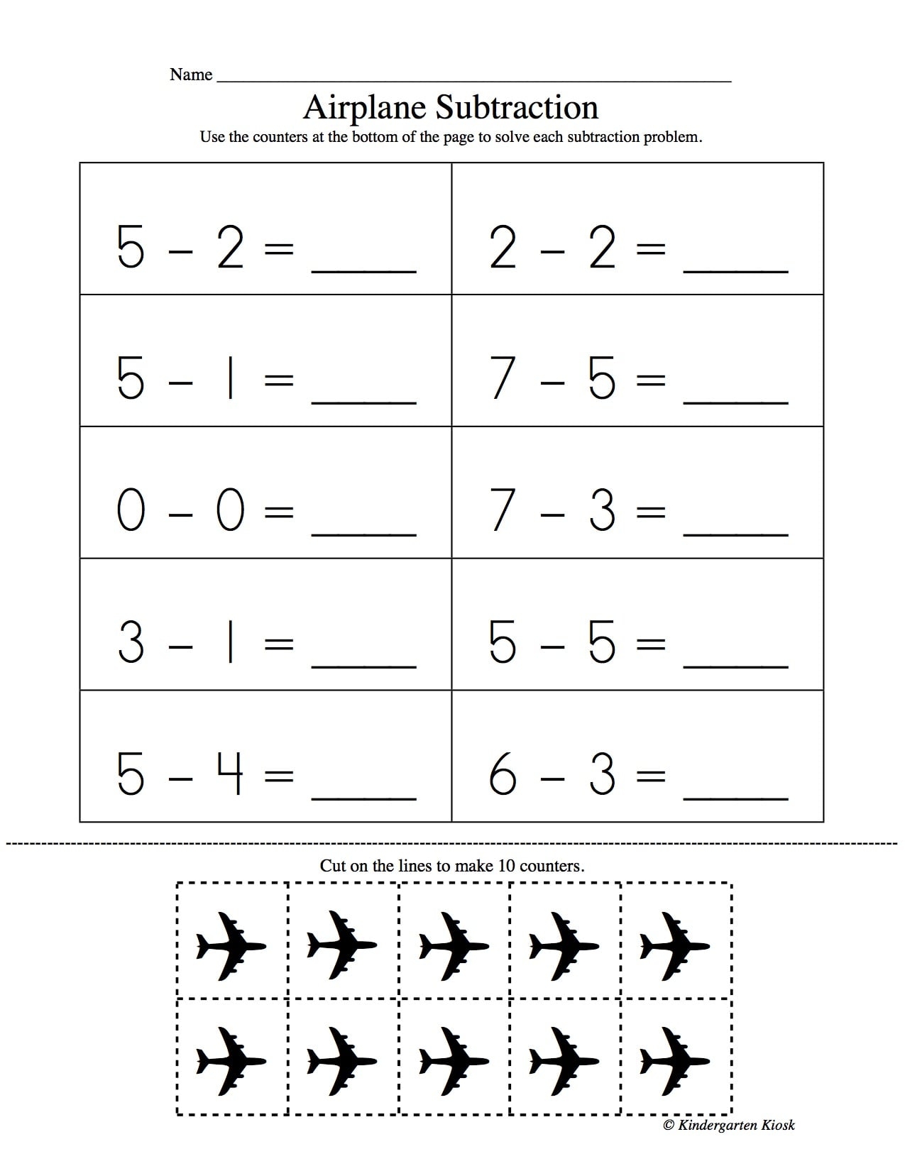 Subtraction Worksheets Worksheets Library