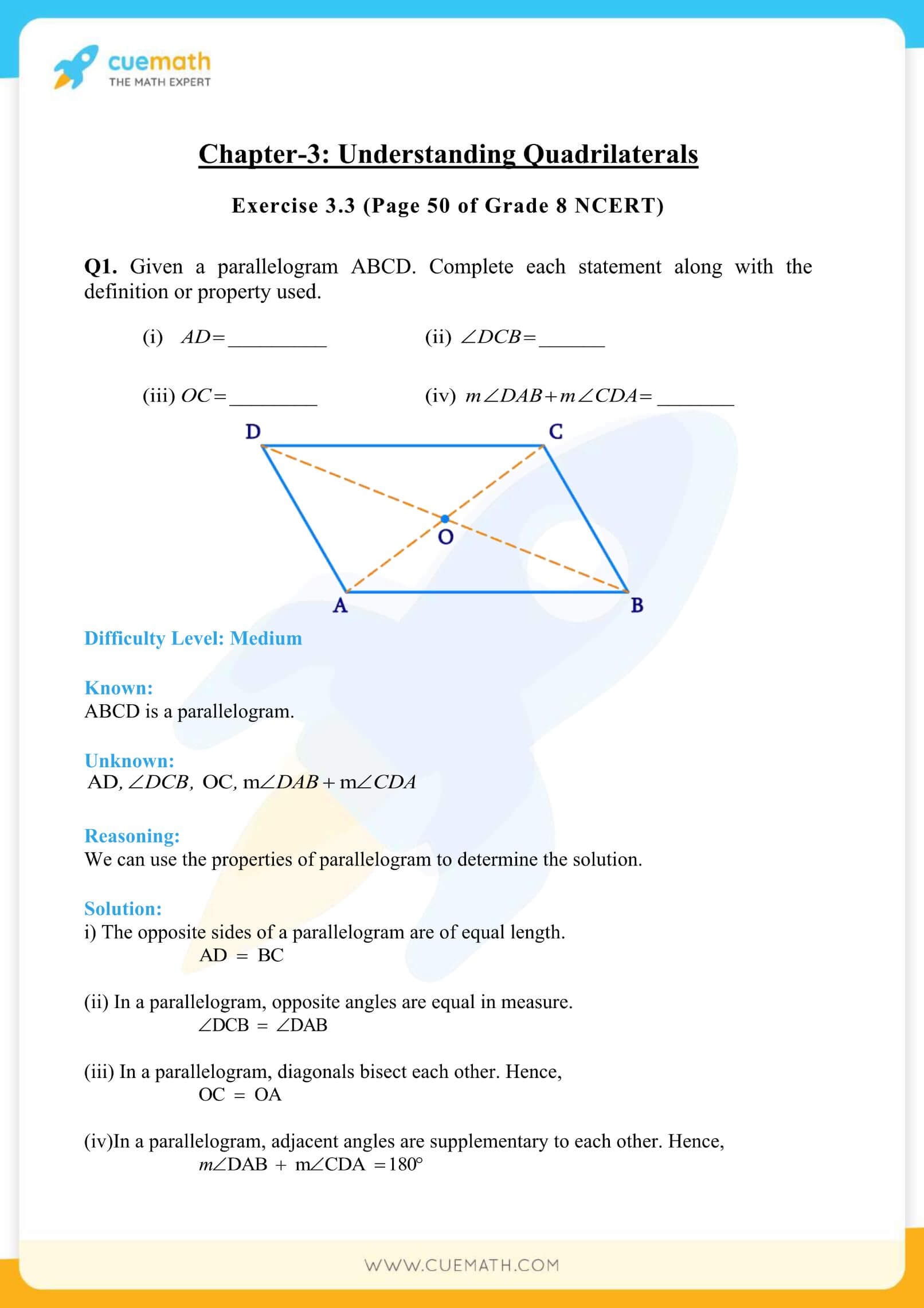 Understanding Quadrilaterals Class 8