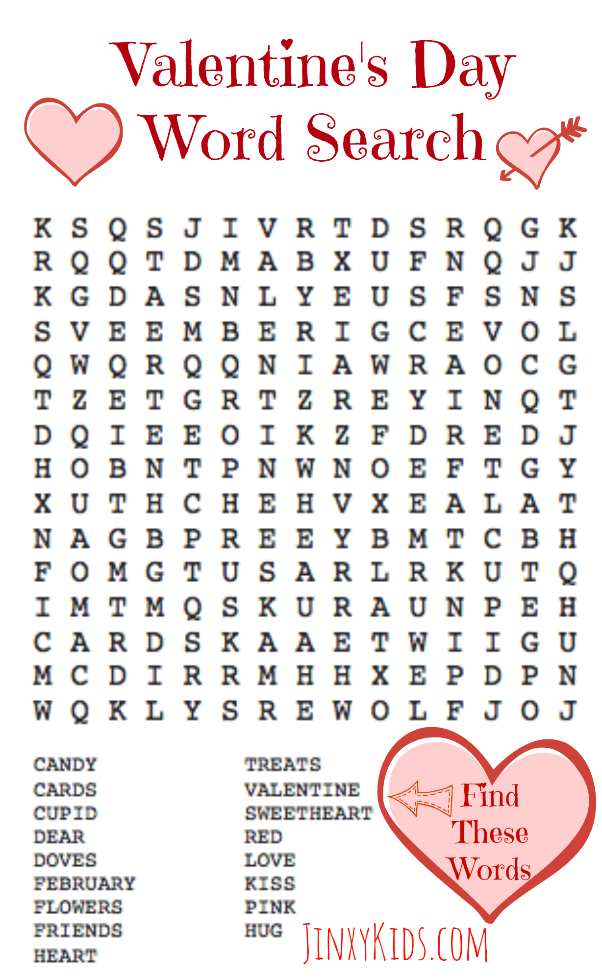 Valentine 39 s Day Worksheets Printable Printable Worksheets