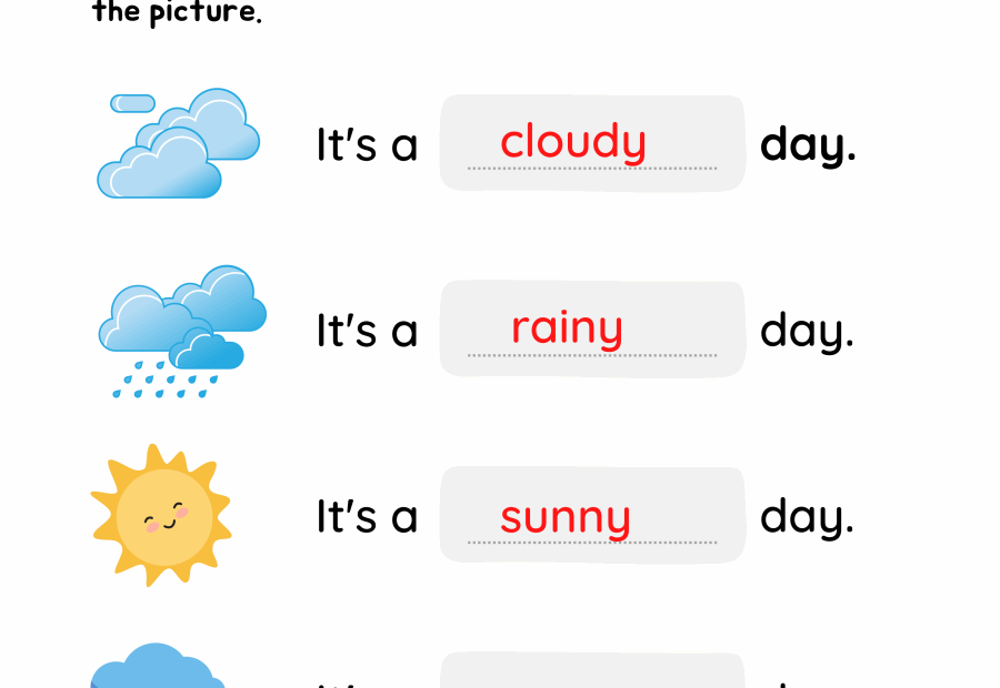 Weather Worksheets Printable Exercises Pdf Worksheets Library