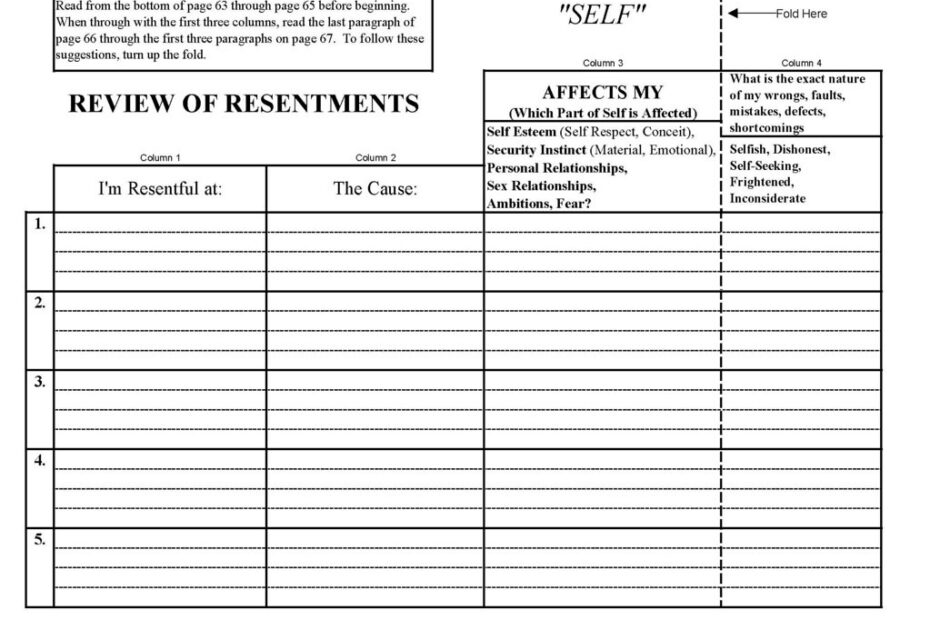 Worksheet Aa Step 4 Worksheet Th Step Sheets Hizli Db excel