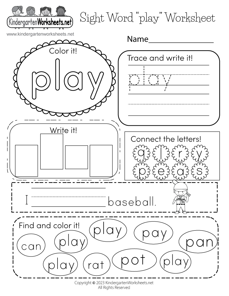 Yellow Sight Word Worksheet Printables Sight Words Worksheets PDF Yellow Sight Word Worksheet Printables Sight Words Worksheets PDF